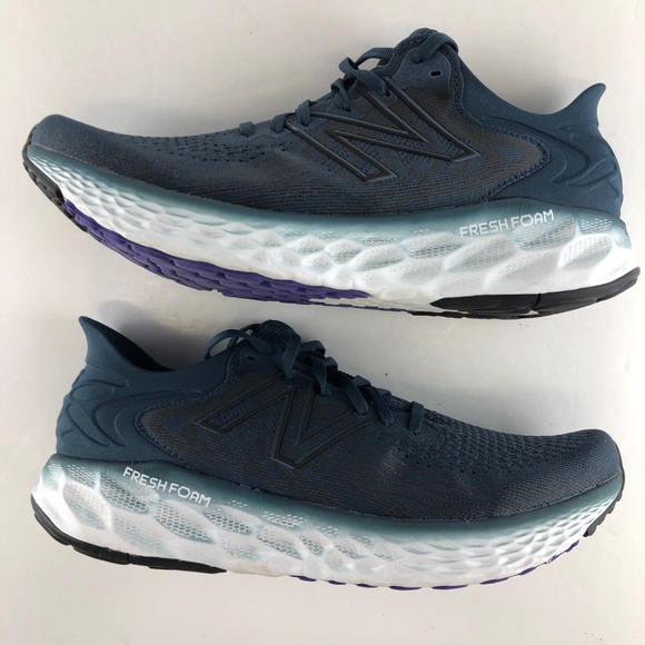 New Balance 1080v11 Mens 10.5 2E Wide Running Shoes Grey Purple Excellen… - Picture 4 of 11